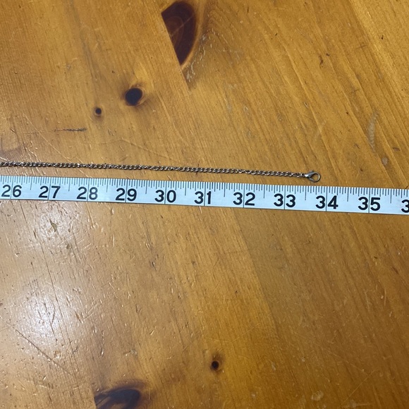 SOLD 🆕 Extra-long Red & Silver Necklace & Matching Earrings - Picture 3 of 5